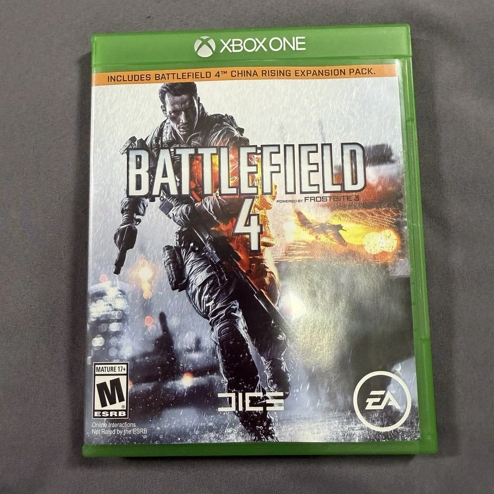 Battlefield 4 Microsoft Xbox One Video Game Complete 2013 Tested Working